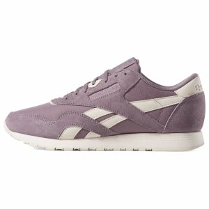 Reebok Classic Nylon Turnschuhe Damen - Lila/Rosa - DE 140-XWF